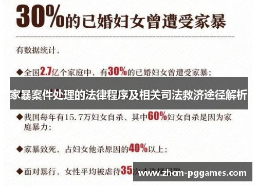 家暴案件处理的法律程序及相关司法救济途径解析
