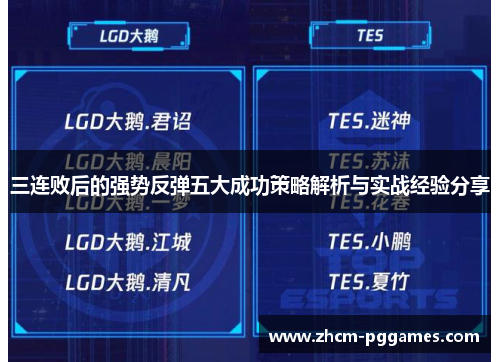 三连败后的强势反弹五大成功策略解析与实战经验分享